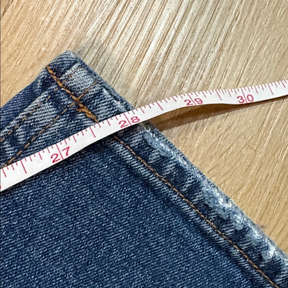 Abercrombie & Fitch Curve Love The ankle straight ultra high rise jeans size 31 - Picture 7 of 7